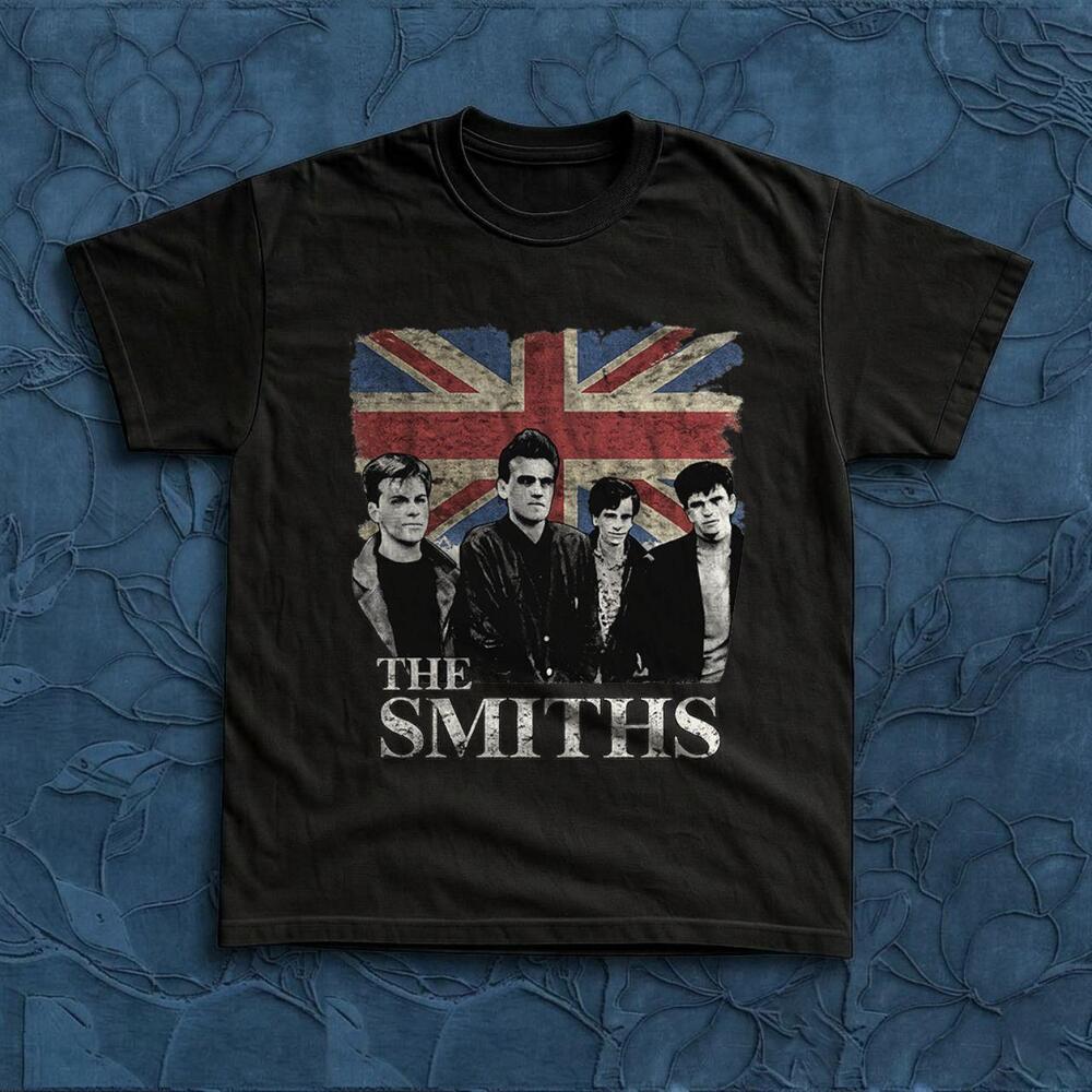 The Smiths Union Jack Black Graphic T-Shirt